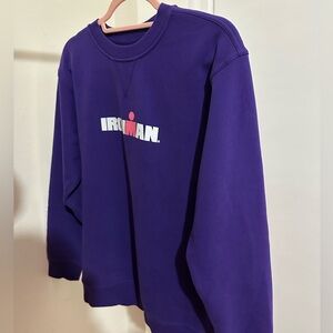 Lululemon Iron Man Purple Crewneck Sweatshirt